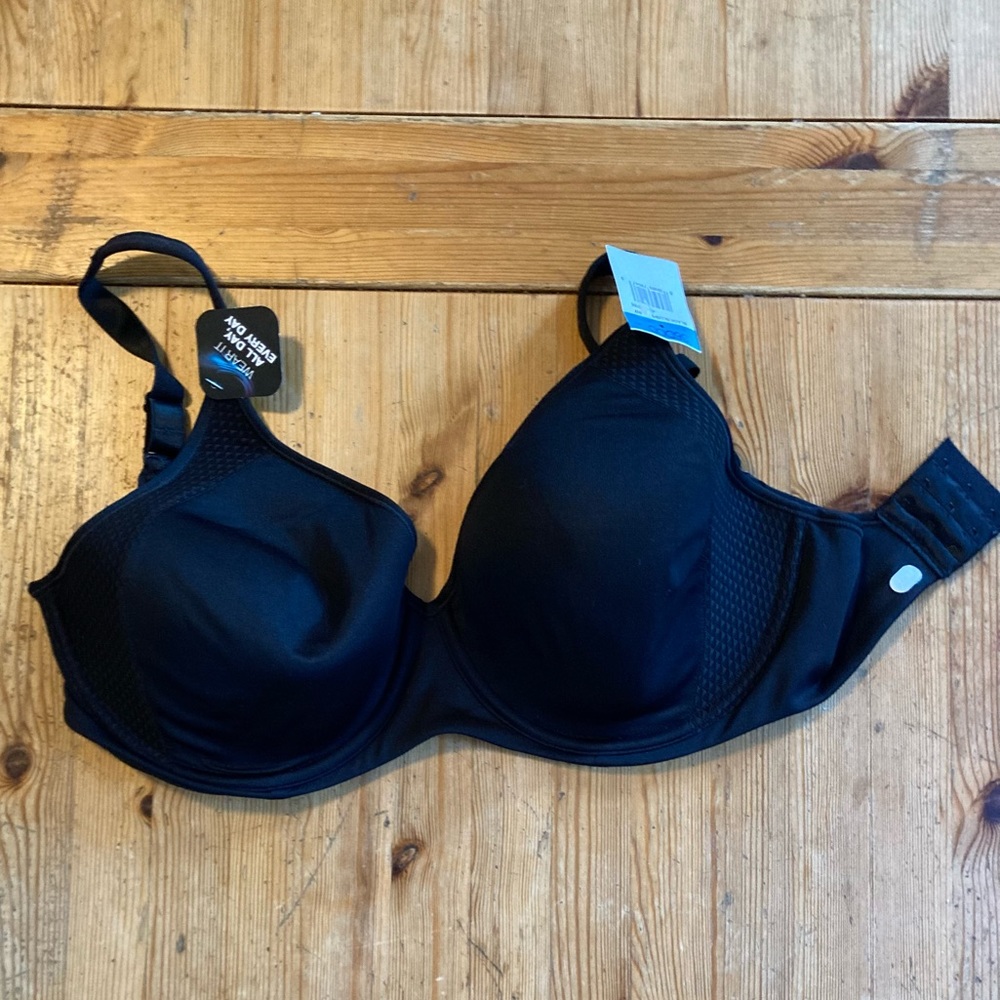 Bali 36DDD black bra